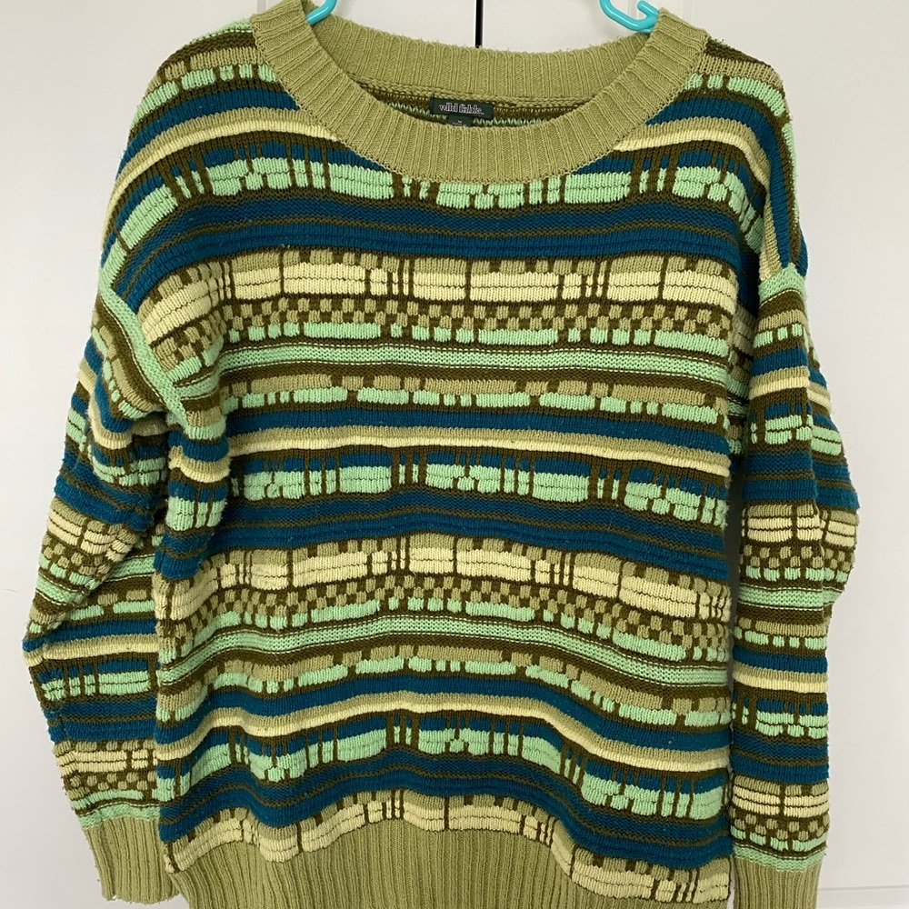 Chunky knit sweater